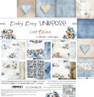 Дизайнерски хартии "Baby Boy Universe", 30см, Craft o'Clock