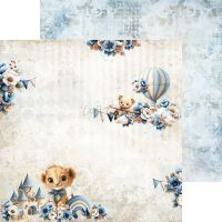 Дизайнерски хартии "Baby Boy Universe", 20см, Craft o'Clock