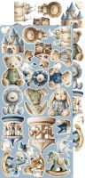 Дизайнерски елементи за изрязване "Baby Boy Universe-Mix", Craft o'Clock