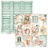 Дизайнерски хартии "Family Stories", 30см, Mintay Papers