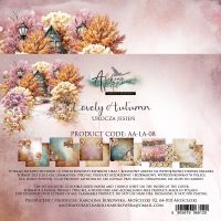 Дизайнерски хартии "Lovely Autumn", 20см, 12л., Alchemy of Art