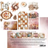 Дизайнерски хартии "Lovely Autumn", 20см, 24л., Alchemy of Art