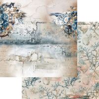 Дизайнерски хартии "Ocean Blue", 30см, 6л., Alchemy of Art