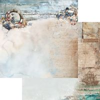 Дизайнерски хартии "Ocean Blue", 30см, 6л., Alchemy of Art