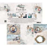 Дизайнерски хартии "Ocean Blue", 30см, 6л., Alchemy of Art