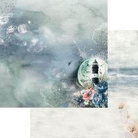 Дизайнерски хартии "Ocean Blue", 30см, 12л., Alchemy of Art
