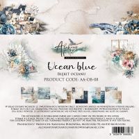 Дизайнерски хартии "Ocean Blue", 20см, 12л., Alchemy of Art