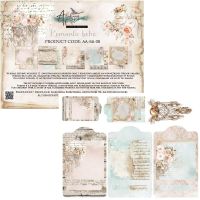 Дизайнерски хартии "Romantic Boho", 20см, 24л., Alchemy of Art