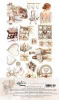Дизайнерски елементи за изрязване "Romantic Boho", 12л., Alchemy of Art