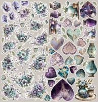 Дизайнерски елементи за изрязване "Flowers of Delight-Flowers and More...", Craft o'Clock