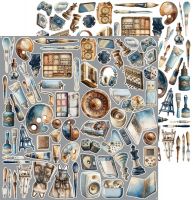 Дизайнерски елементи за изрязване "Mr & Mrs Elegance-Hobby", Craft o'Clock