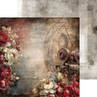 Дизайнерски хартии "Silver Screen Magic", 20см, Craft o'Clock