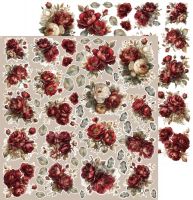 Дизайнерски елементи за изрязване "Silver Screen Magic-Flowers and More", Craft o'Clock