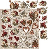 Дизайнерски елементи за изрязване "Silver Screen Magic-Flowers and More", Craft o'Clock