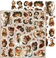 Дизайнерски елементи за изрязване "Silver Screen Magic-Flowers and More", Craft o'Clock