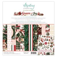 Дизайнерски хартии "Season of Joy", 30см, Mintay Papers