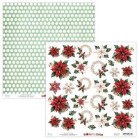 Дизайнерски лист с елементи за изрязване "Season of Joy-Flora", Mintay Papers