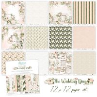 Дизайнерски хартии "The Wedding Day", 30см, Mintay Papers