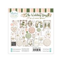 Дизайнерски хартиени рамки и етикети "The Wedding Day", Mintay Papers