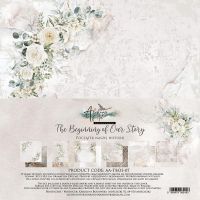 Дизайнерски хартии "The Beginning of Our Story", 30см, 6л., Alchemy of Art