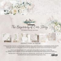 Дизайнерски хартии "The Beginning of Our Story", 20см, 12л., Alchemy of Art