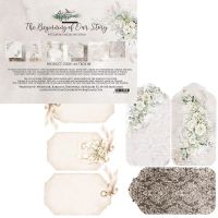 Дизайнерски хартии "The Beginning of Our Story", 20см, 12л., Alchemy of Art