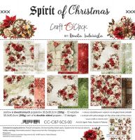 Дизайнерски хартии "Spirit of Christmas", 30см, Craft o'Clock
