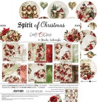 Дизайнерски хартии "Spirit of Christmas", 30см, Craft o'Clock
