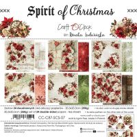 Дизайнерски хартии "Spirit of Christmas", 20см, Craft o'Clock