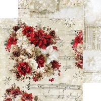 Дизайнерски и фонови хартии "Spirit of Christmas Mix", 20см, Craft o'Clock
