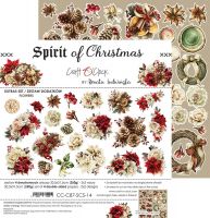 Дизайнерски елементи за изрязване "Spirit-of Christmas-Flowers and More", Craft o'Clock