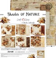 Дизайнерски хартии "Shades of Nature", 30см, Craft o'Clock
