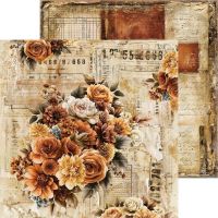 Дизайнерски и фонови хартии "Shades of Nature Mix", 20см, Craft o'Clock