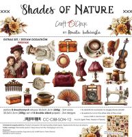Дизайнерски елементи за изрязване "Shades of Nature-Prestige", Craft o'Clock