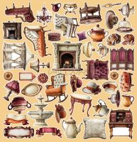 Дизайнерски елементи за изрязване "Shades of Nature-Prestige", Craft o'Clock