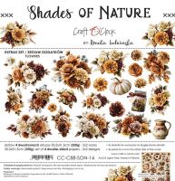 Дизайнерски елементи за изрязване "Shades of Nature-Flowers and More", Craft o'Clock