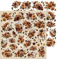 Дизайнерски елементи за изрязване "Shades of Nature-Flowers and More", Craft o'Clock