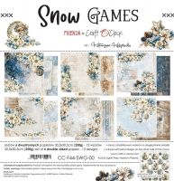 Дизайнерски хартии "Snow Games", 30см, Craft o'Clock