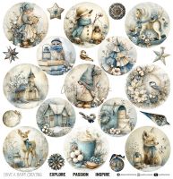 Дизайнерски хартии "Snow Games", 30см, Craft o'Clock