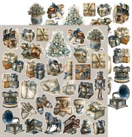 Дизайнерски елементи за изрязване "Snow Games-Festive", Craft o'Clock