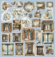 Дизайнерски елементи за изрязване "Snow Games-Winter", Craft o'Clock