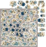 Дизайнерски елементи за изрязване "Snow Games-Flowers and More", Craft o'Clock