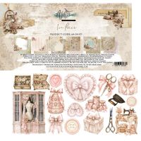 Дизайнерски хартии "In Lace", 30см, 6л., Alchemy of Art
