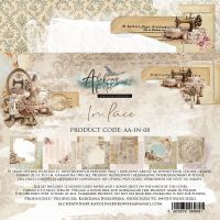 Дизайнерски хартии "In Lace", 20см, 12л., Alchemy of Art
