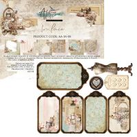Дизайнерски хартии "In Lace", 20см, 12л., Alchemy of Art