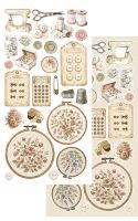 Дизайнерски елементи за изрязване "In Lace", 6л., Alchemy of Art
