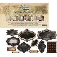 Дизайнерски хартии "Vintage Botanical", 30см, 6л., Alchemy of Art