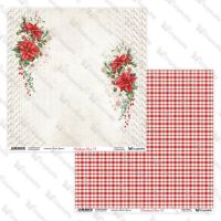 Дизайнерски хартии "Christmas Cheer", 30см, 5л., ScrapAndMe
