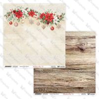 Дизайнерски хартии "Christmas Cheer", 30см, 5л., ScrapAndMe