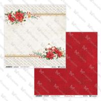 Дизайнерски хартии "Christmas Cheer", 30см, 5л., ScrapAndMe